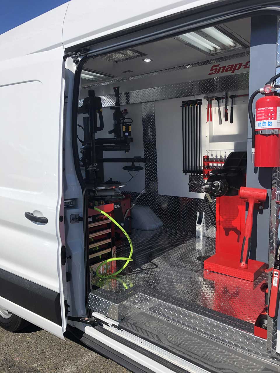 Mobile Tire Service Custom Upfits